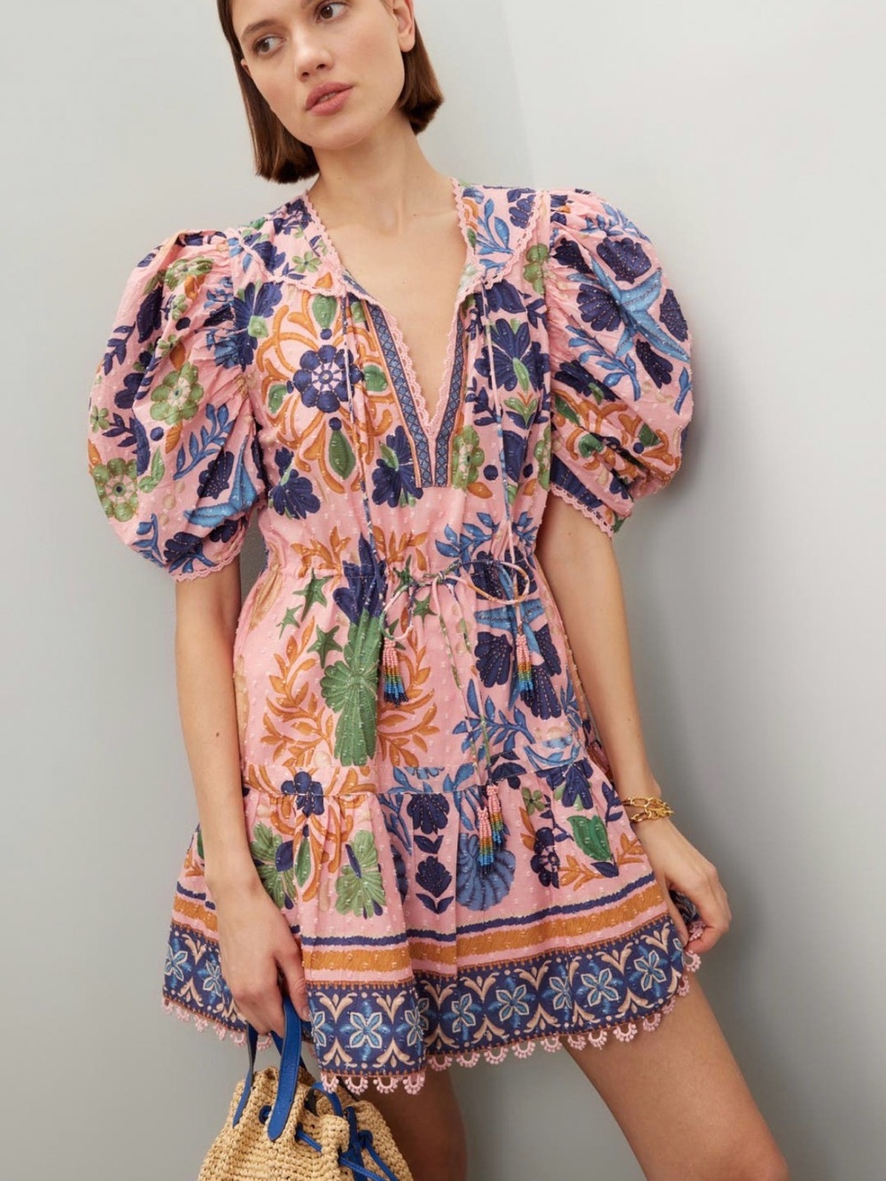 Farm Rio Seashell Mini dress - Picture 2 of 7